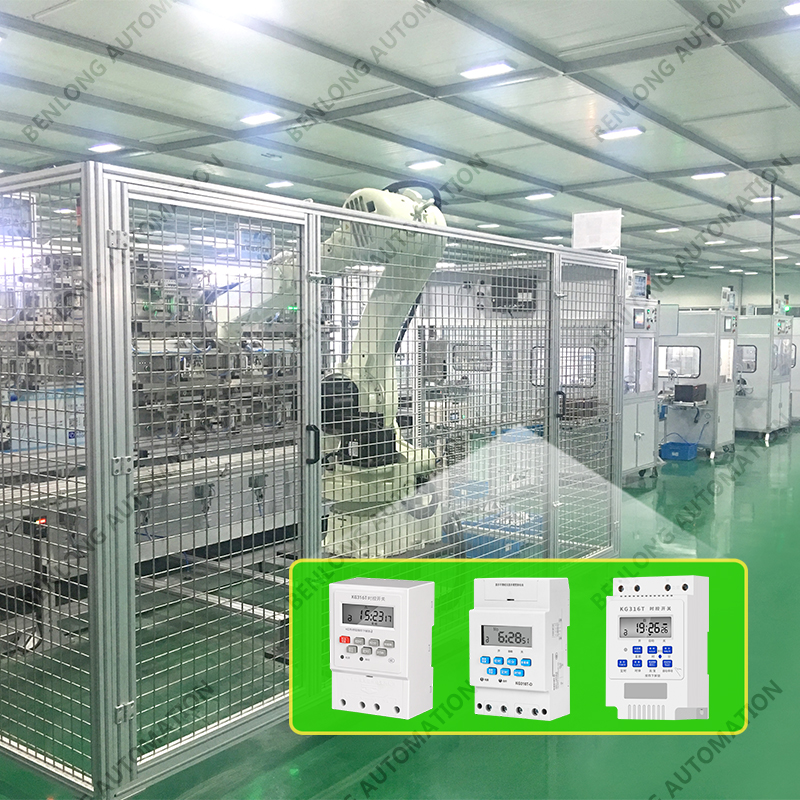 時控開關自動化裝配檢測柔性生產(chǎn)線