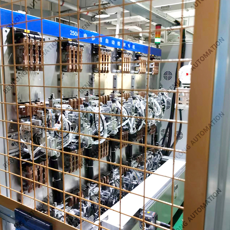 量測(cè)開關(guān)自動(dòng)化裝配檢測(cè)柔性生產(chǎn)線