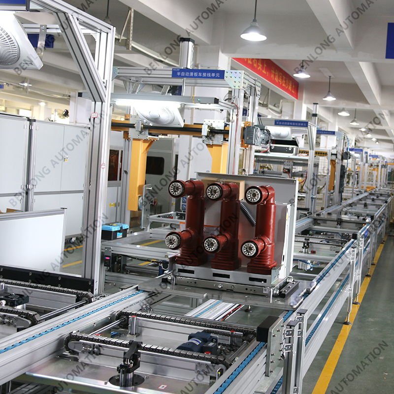 VS1真空斷路器自動化裝配檢測柔性生產(chǎn)線