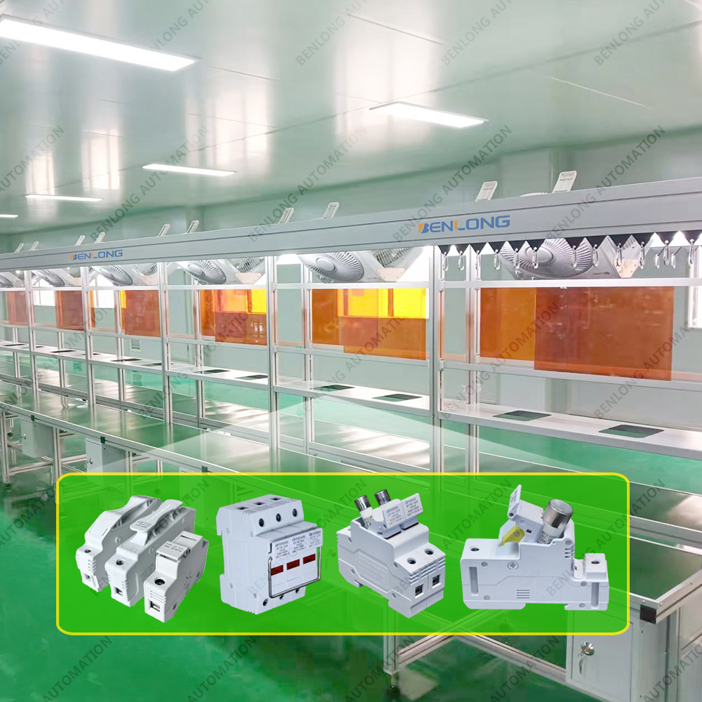 RT18熔斷器底座自動裝配設(shè)備/人工裝配工作臺