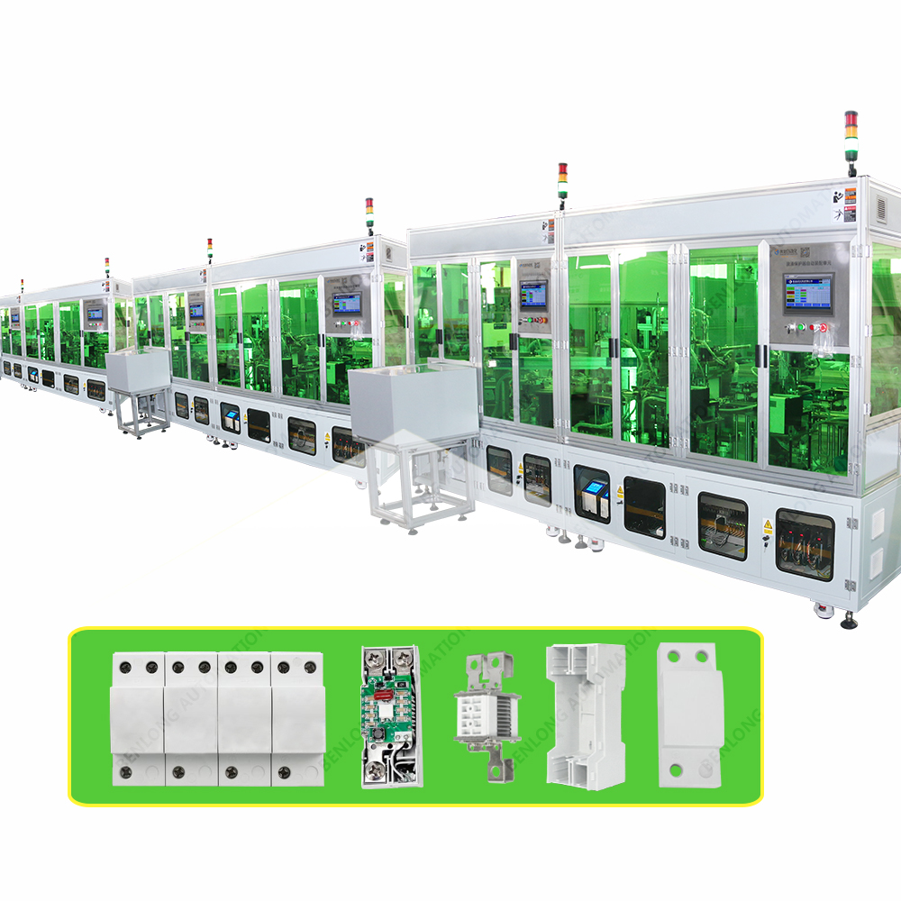 SPD浪涌保護(hù)器自動(dòng)化裝配檢測(cè)柔性生產(chǎn)線 B